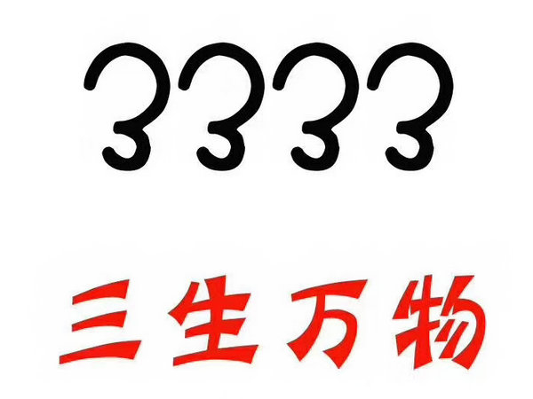 单县尾号3333吉祥号